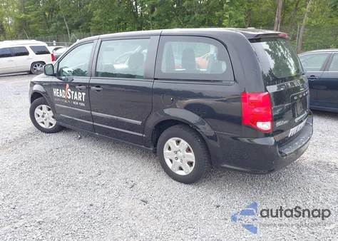 2013 Dodge Grand Caravan American Value Pkg from USA, damaged, VIN 2C4RDGBG5DR542818